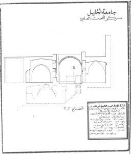 مخطط هندسي قامت به جامعة الخليل لجنة البحث العلمي لزاوية الأشراف المغاربة